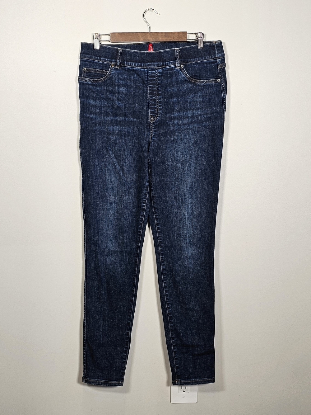SPANX Women's Skinny Jeans Tall Pull On Jegging Sz XL
